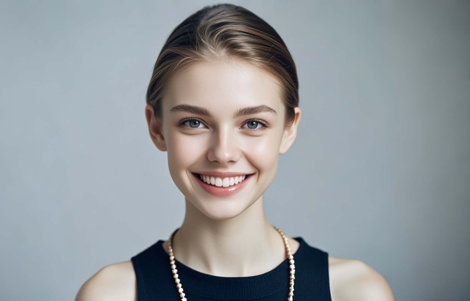 woman smile